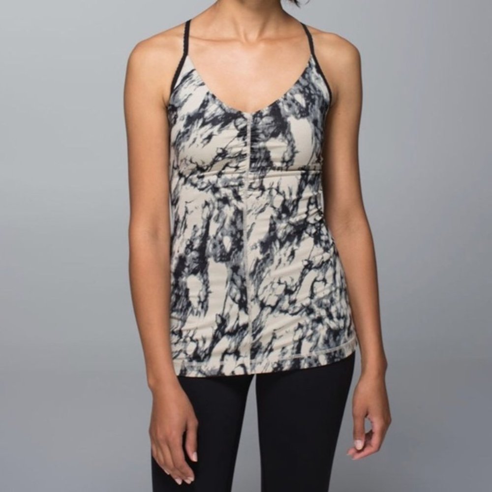 Lululemon Open Your Heart Tank Top Granite 6